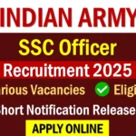 Indian Army SSC Officer Recruitment