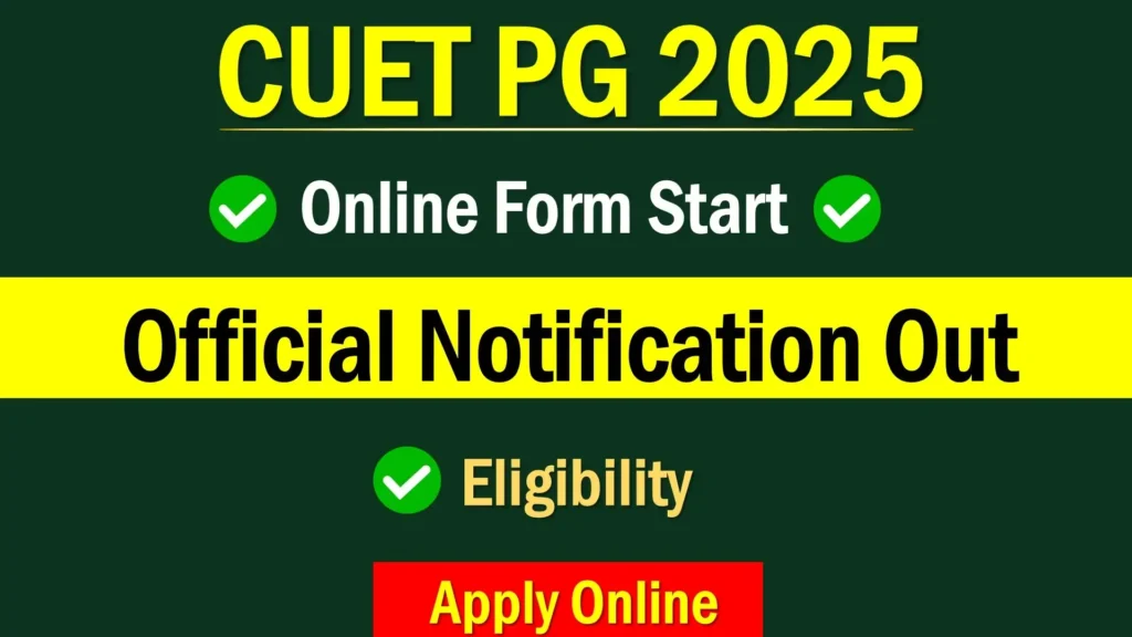 NTA CUET PG 2025