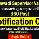 Madhya Pradesh Anganwadi Supervisor Vacancy