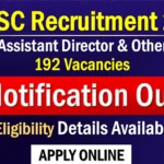 MPPSC SSE Recruitment 2025
