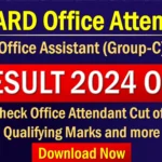 NABARD Office Attendant 2024 Result